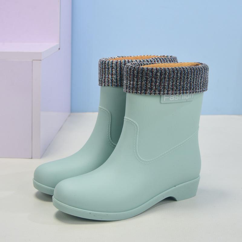 Rainboots Medium | Womens  3/4 Rubber Boots Rainboots Medium